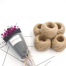 厂家1mm3mm麻绳多规格天然礼物包装捆绑猫爬架针织束缚批发圆绳