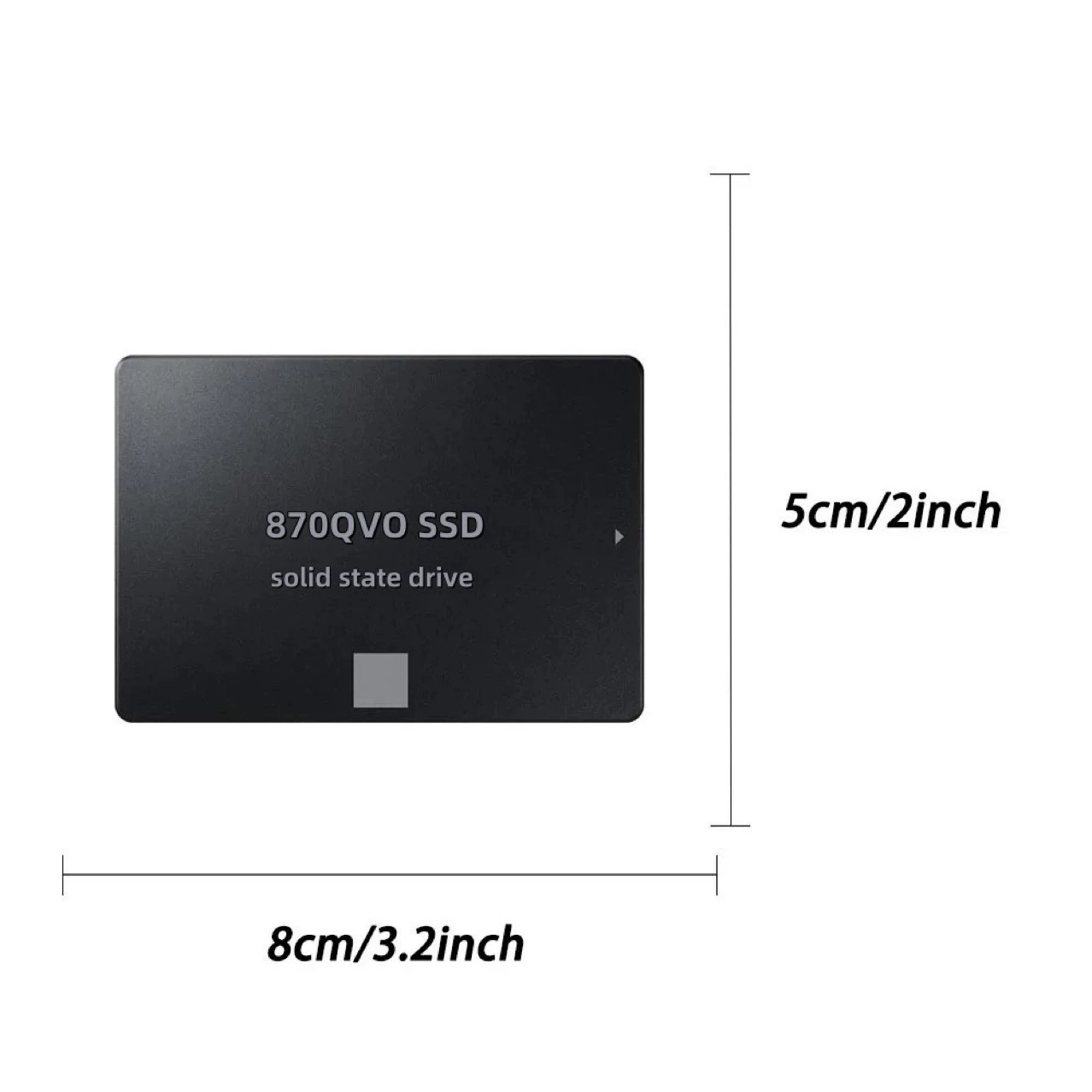 Твердотельный накопитель SSD 1TB/2TB/4TB SATA3 2,5 дюйма для настольных и портативных ПК, универсальный