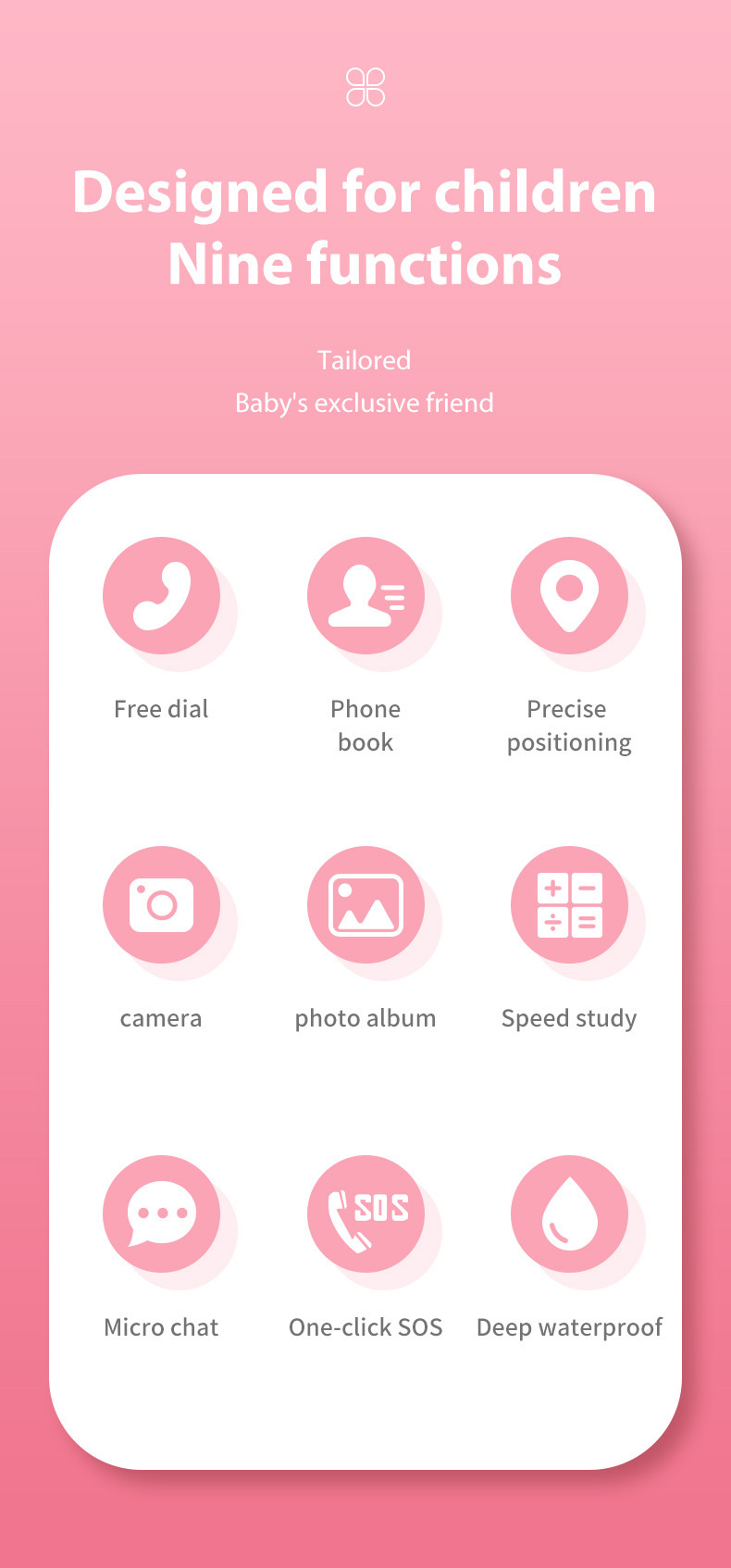 Orologio da polso per bambini Y31 Smart WIFI Posizionamento Impermeabile Foto Meteo Sveglia Multi lingua_voghion.com