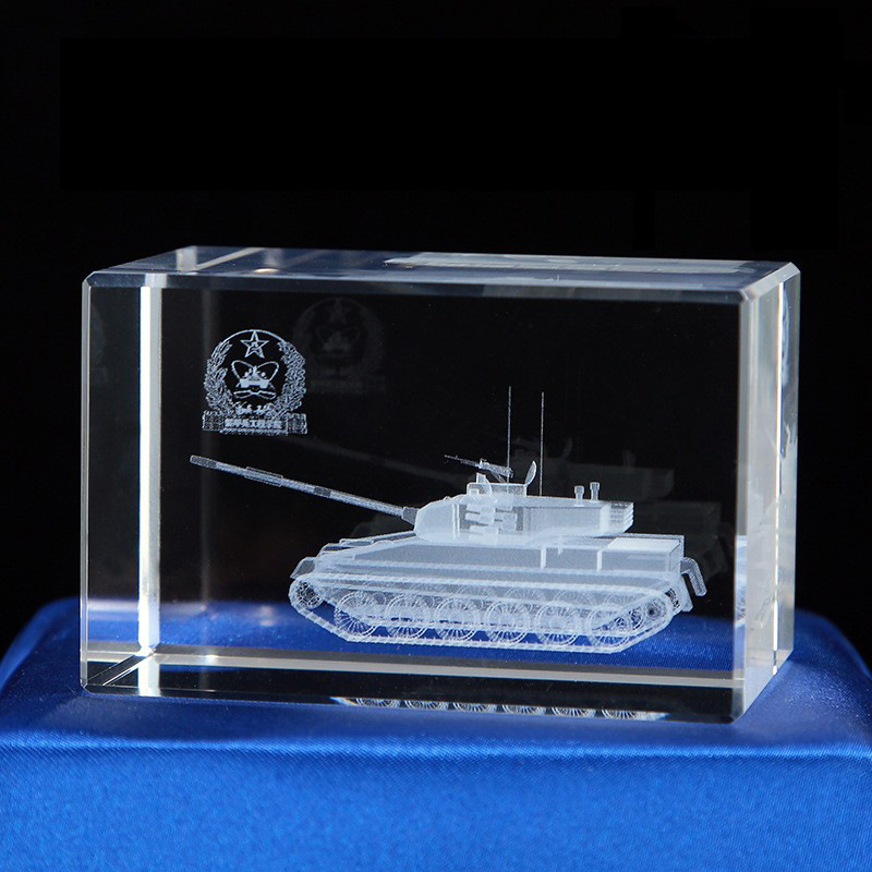 Escultura interior de cristal Serie de animales 3D Estatua de Buda de cristal Modelo de edificio de cristal Decoración del hogar Recuerdos de viaje Suministro transfronterizo