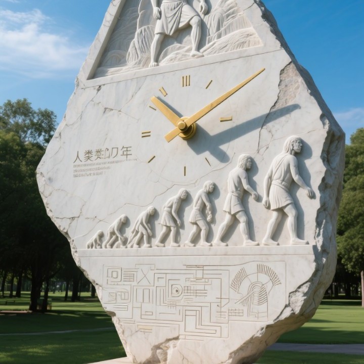 各种石材雕刻的日晷时间雕塑公园景观石造景摆件浮雕