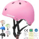 Children's adult helmet in stock ABS EPS plum blossom helmet men's and women's roller skating helmet skateboard helmet source manufacturers