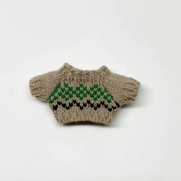 Colored sweater, three colors