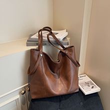 小众设计时尚通勤托特包bags高级感大容量手提包简约洋气单肩大包