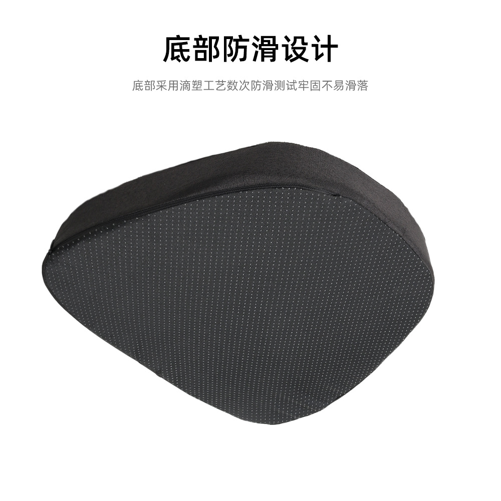 Cojín de esponja en forma de onda de estilo caliente transfronterizo de Amazon Cojín de asiento de silla de oficina Cojín transpirable para hemorroides