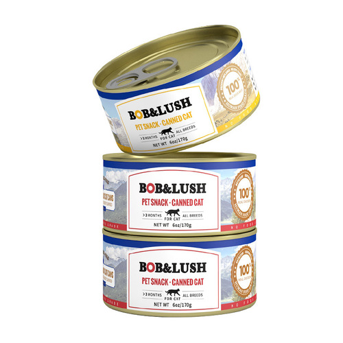 Wholesale of canned cats, chicken breast, duck meat soup, moisturizing cat snacks, canned wet food for cats, kittens, canned food for hair replacement