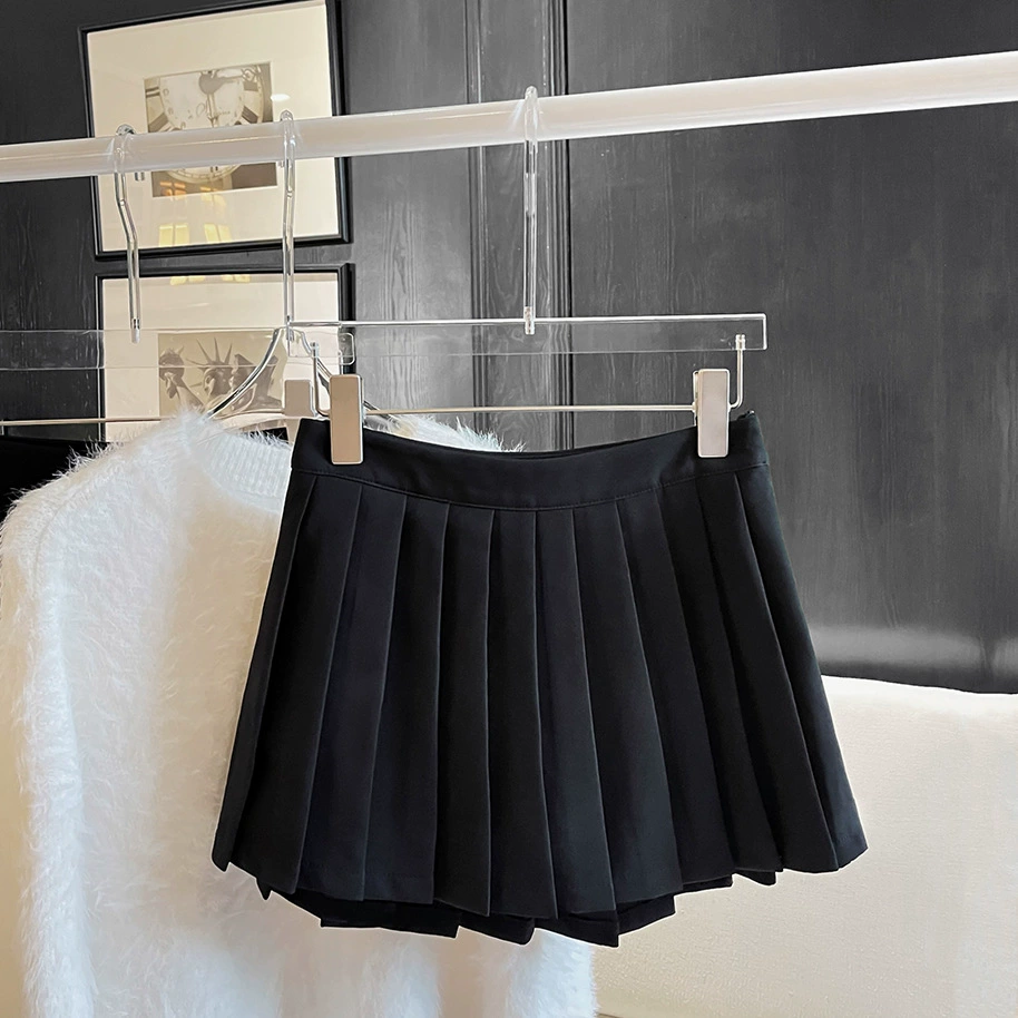 Плиссированная юбка женский 2024 летний новый дикий стиль колледжа