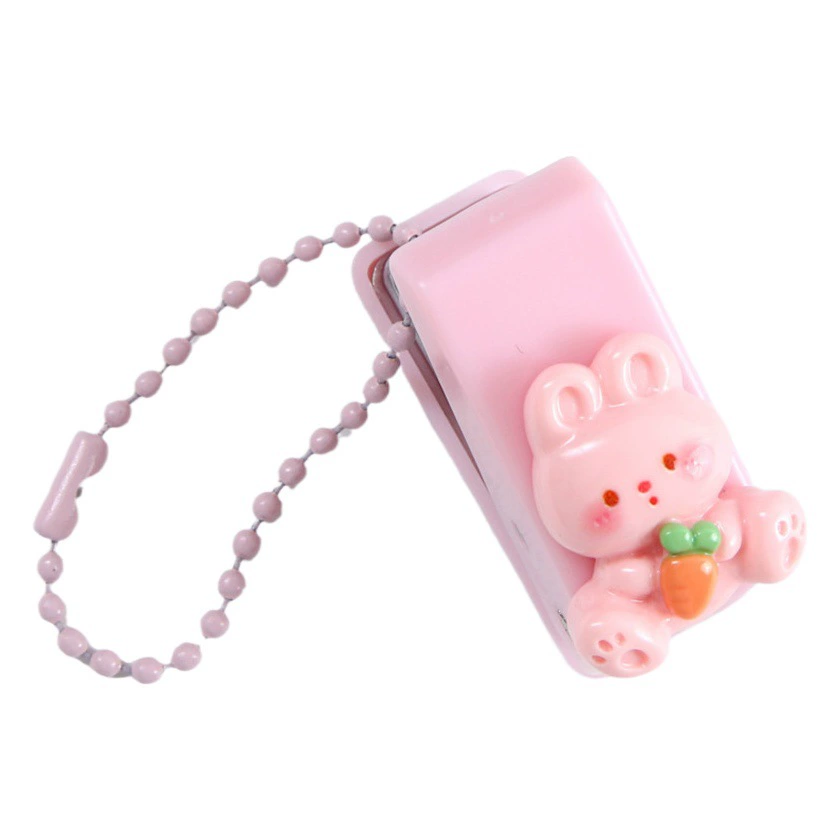 Мультяшный мини-Дырокол на одно отверстие Портативный студенческий Справочник Переплетная машина с вкладными листами Перфоратор для маленьких колец