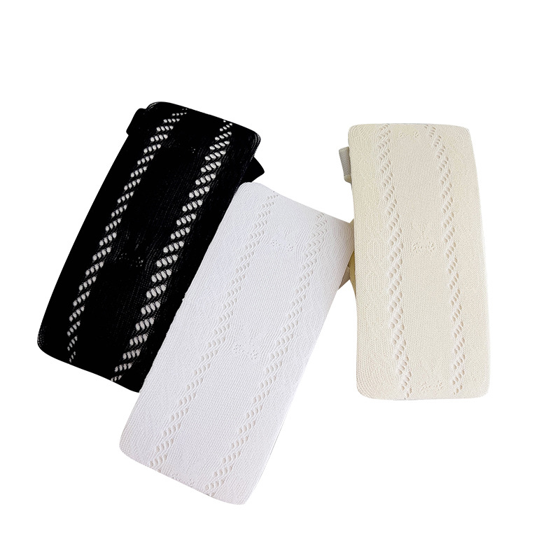 Medias de verano delgadas JK calcetines japonesas arco Lolita encaje base dulce medias blancas