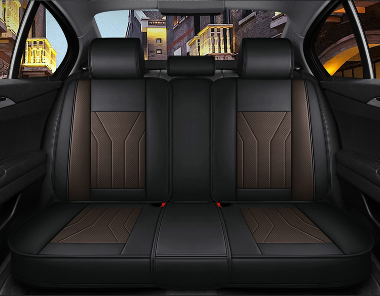 25-Year New Model Full-Cover Nappa Leather All-Season Car Seat Cushion Seat Cover Summer Cushion Manufacturer Wholesale Amazon