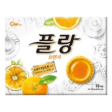 韓國進口 CW青佑 鮮橙派 曲奇餅干夾心糕點小吃零食早餐代餐餅干