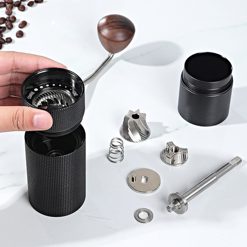 Amazon Cross-Border Hand-Crank Coffee Grinder CNC Steel Grinder Core Grinder 6-Star 7-Star Manual Coffee Maker