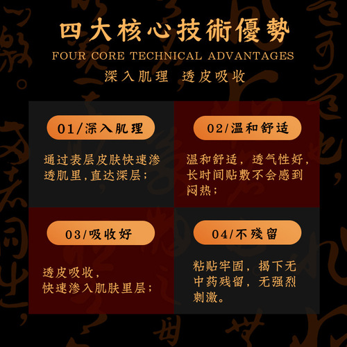 Guangzhou Baiyunshan member company's prostate patch protects yang and warms kidneys