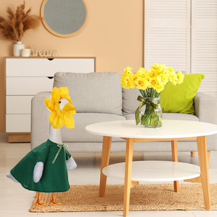 Porch Goose Statue Set Large Garden Sculpture Home Outdoor Decoration Lawn Resin Big Goose Figurines Ornaments