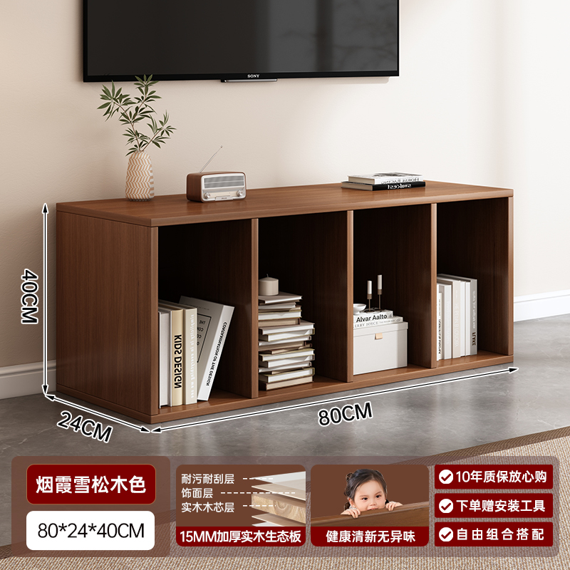 Gabinete de televisión sala de estar hogar estilo medieval almacenamiento modular todo en uno 2025 nuevo gabinete de piso libre combinado