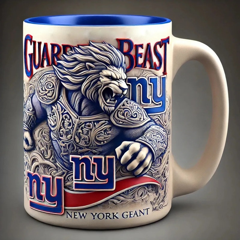 跨境新品NFL Guardian Beast 3D Mug NFL守护兽3D马克杯咖啡杯|undefined