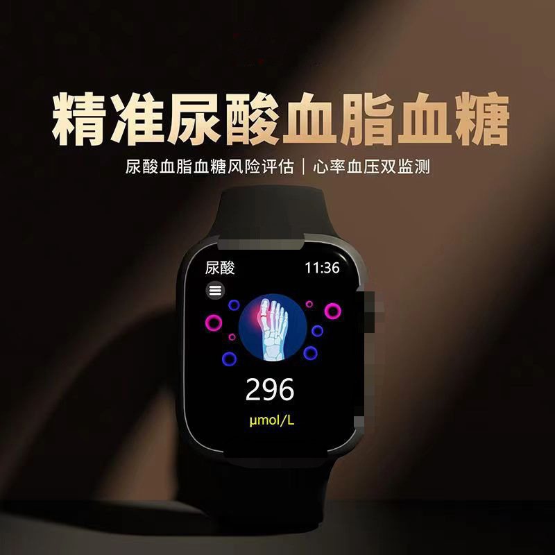 智能手表M9蓝牙电话手表精准无创测血糖血压尿酸心率血氧睡眠老人|undefined