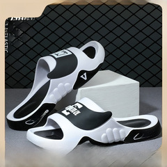 拖鞋男士夏季家用戶外運動踩屎感浴室防滑防臭耐磨軟底涼拖鞋情侶