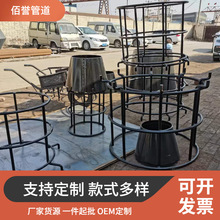 供应钢制吸水喇叭口02S403喇叭管支架溢流喇叭口型号多库存排水