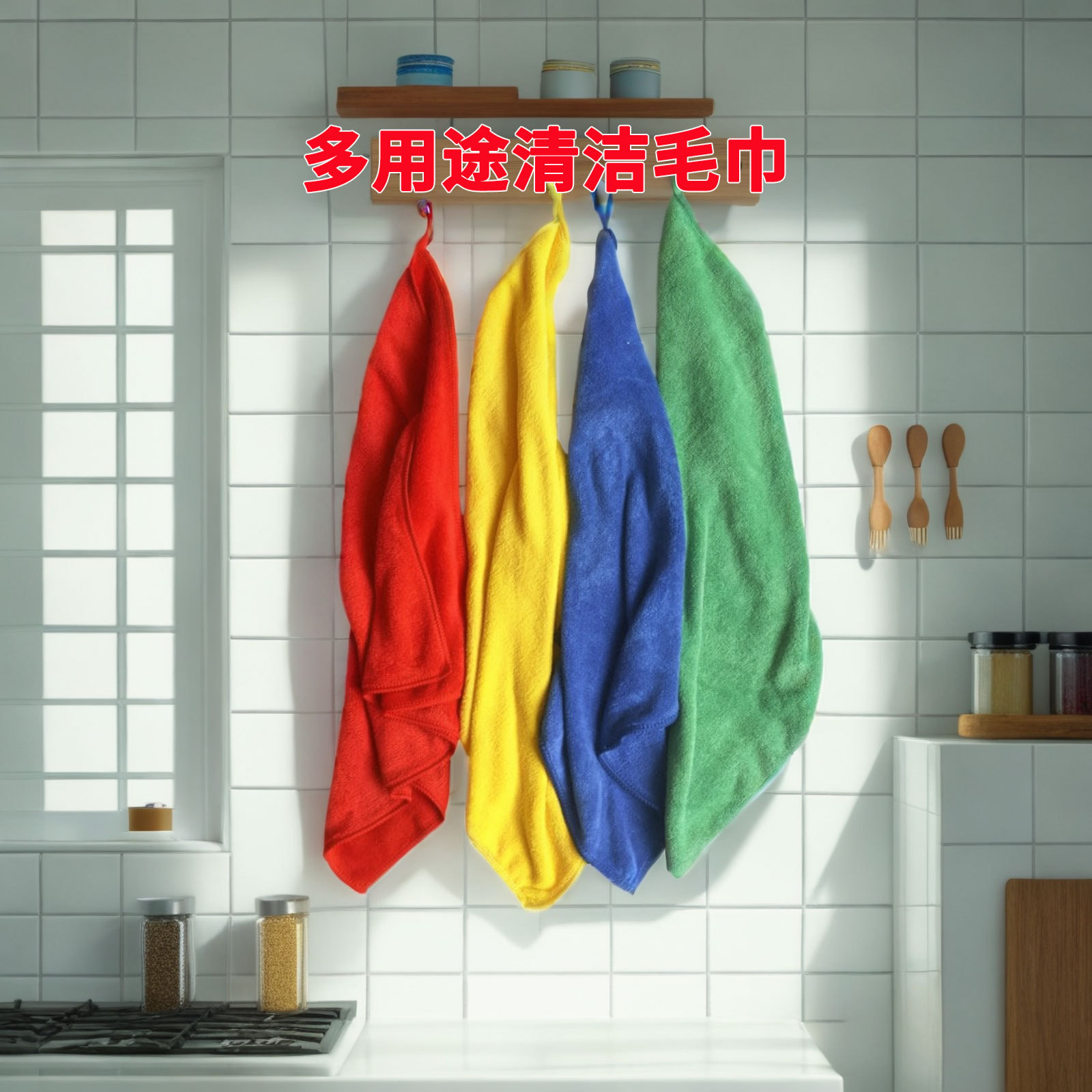 Special Towel for Housekeeping and Cleaning, Absorbs Water and Does Not Shed Lint, Wipes the Floor, Washes the Car, Bowls, Glass Tablecloths, Housekeeping Cleaning Rags, Kitchen