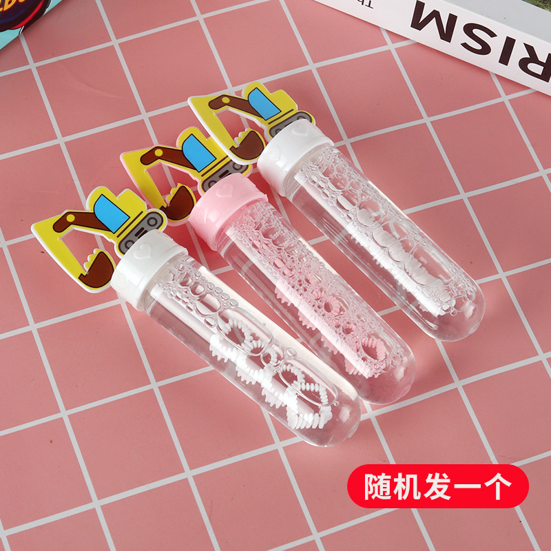 Barras de burbujas para niños pequeños juguetes de burbujas al aire libre regalos festivos de bodas parques empujar mercado nocturno mayorista