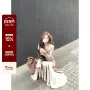 鱼尾v领新款法式连衣裙