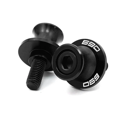Suitable for Motorcycle 690Smc valve - black-pair-of-starting-nails