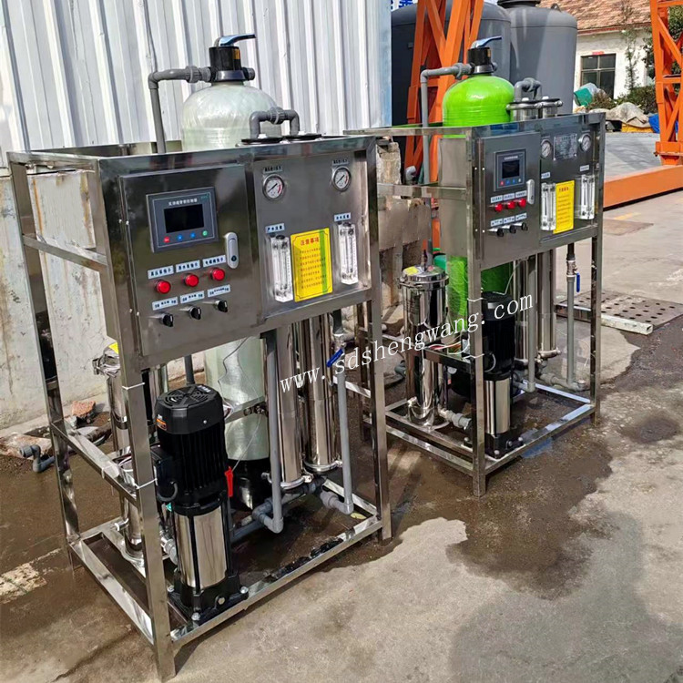 反渗透纯净水设备小型一体化全自动售水机  胜王水处理