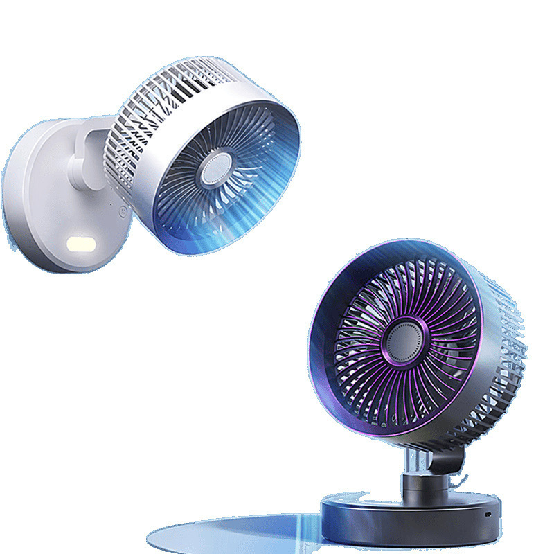 Ventilador 2025 nuevo USB silencioso hogar oficina dormitorio inodoro cocina sin perforación pared colgante pared colgante