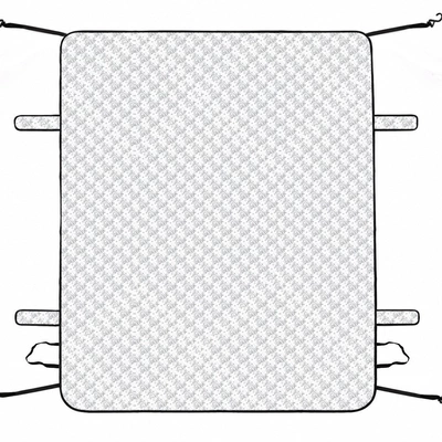 window protector, half-cover car — Car snow shield