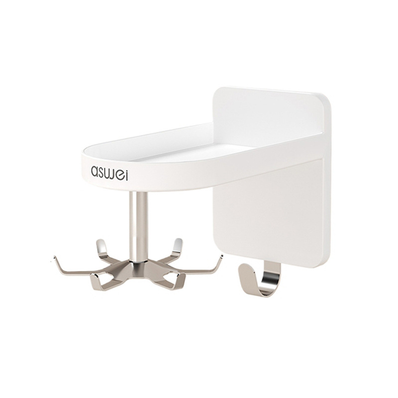 Cocina giratoria de seis garras gancho almacenar utensilios de cocina de