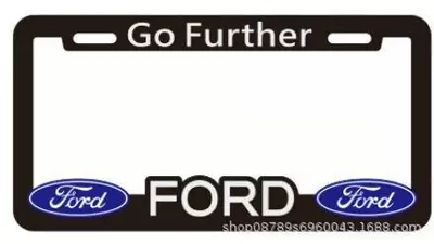 Three-Dimensional License Plate Frame Modified License – License plate holder/license plate holder - ford