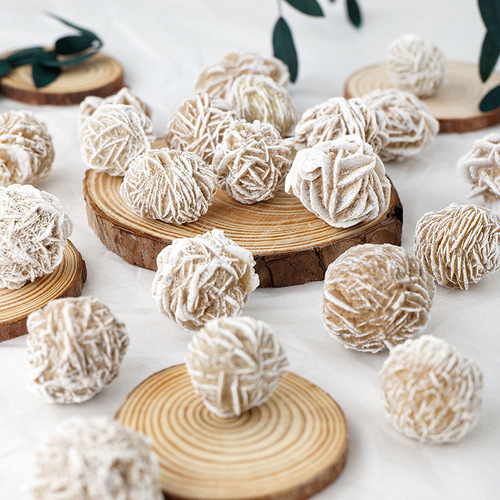 Natural crystal mineral mark desert rose mineral rough stone collection teaching specimen energy stone home strange stone ornaments