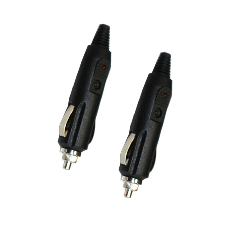 8-38 High-Power 10A12V24V Car Plug with Indicator Light Car Cigarette Lighter Power Cord Conversion Plug