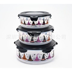 跨境热销Set of 23 Halloween Candy Bowls23 件套万圣节糖果碗