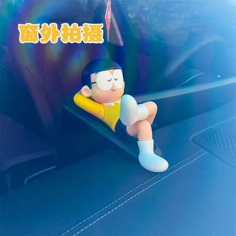 3 Series i3X5 Bracket Sleeping Daxiong Car Ornaments Internet Celebration Car Interior Creative Central Console Decorations