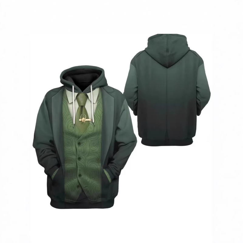 2025 Autumn New Marvel Star Wars the Mandalorian Andor Prison Theme Cos Printed Sweatshirt