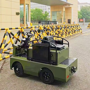 Pulff Electric Tractor 10 Tons 15 Tons Tractor Head Electric Flatbed Truck Tractor Workshop Transfer Truck
