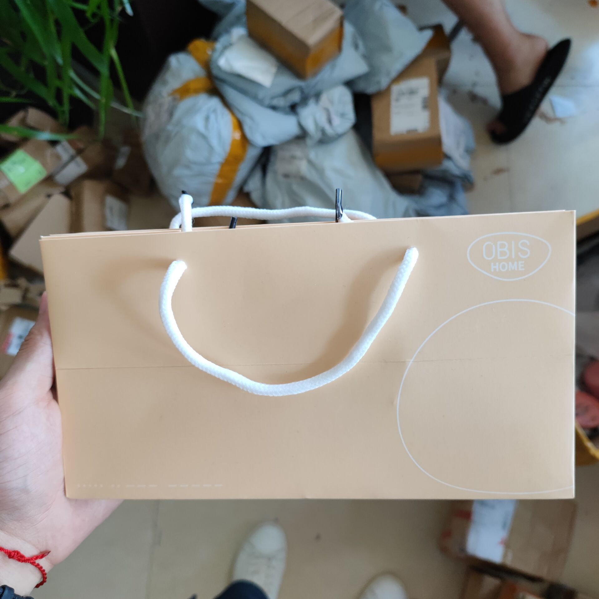 手提袋纸袋现货礼品包装袋子礼物袋子纯色伴手礼袋子