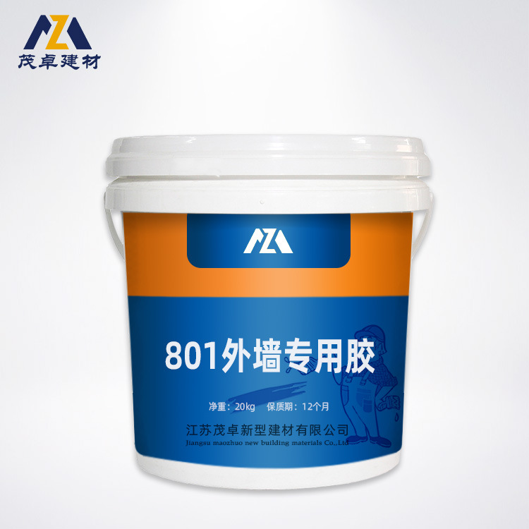 801外墙专用胶粘结力强瓷砖粘贴108建筑结构胶
