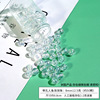 比彩 Bottle beads pure white imitation pearl macaron bead glass beads DIY dripping adhesive mobile phone accessories material