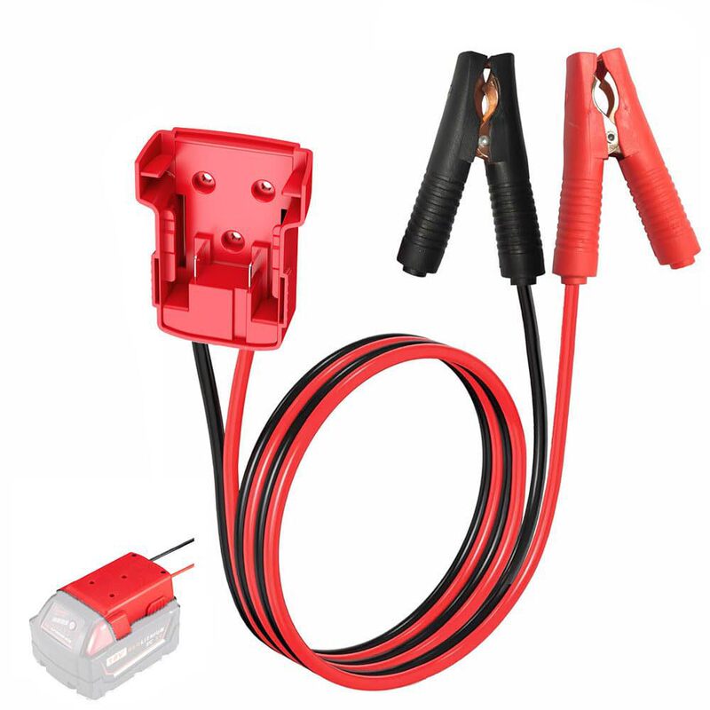 Car Starter Compatible with Milwaukee M18 18V Car Battery Jumper Portable Power Supply Car Starter Compatible with Milwaukee M18 18V Car Battery Jumper Portable Power Supply