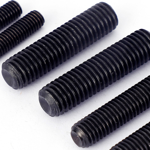12.9-level concave end hexagonal machine meter screw tightening screw stop-pay headless screw positioning jackscrew M3/M4/M5
