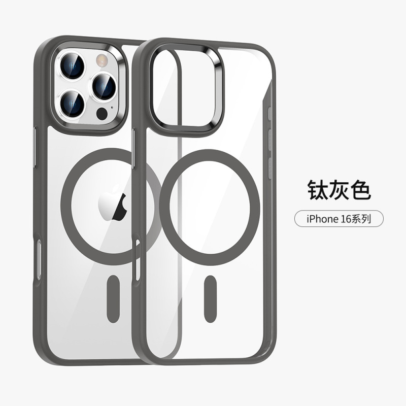 Apple 17 携帯電話ケース iPhone14 メタル 13 透明 15 ProMax 肌感触 15 磁気吸引 16E セット 16 に適しています。|undefined