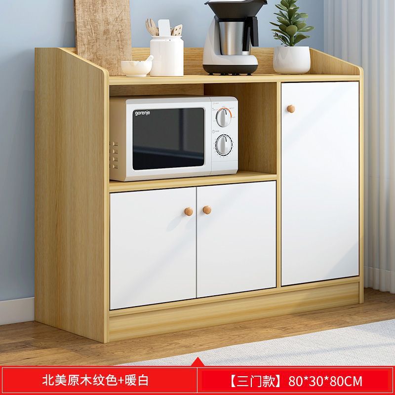 Fábrica directa de comedor armario de vinos armario de platos de cocina doméstica moderna simple cocina tablero de té sala de estar contra la pared microondas