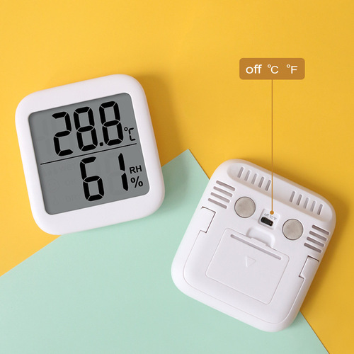 Thermometer and hygrometer for household baby room digital display thermometer baking room dry and wet thermometer accurate electronic thermometer