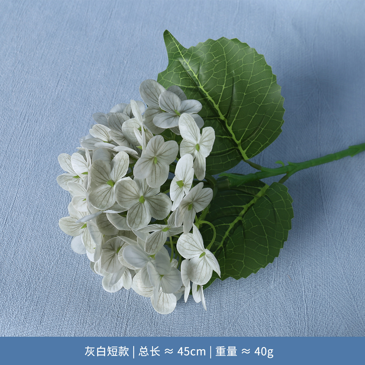 Sensación de la mano hortensias boda simulación flor rosa piruleta roja hortensias sala de bodas pared de flores hileras de flores flores flores falsas