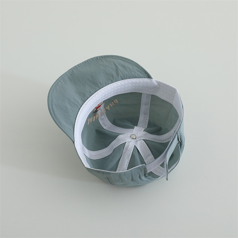 Sombreros para bebés ligeros y delgados primavera y otoño moda gorra de lengua de pato lindo niño caricatura cachorro bebé gorra de béisbol de ala corta marea