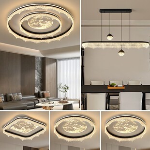 Living Room Lamp 2025 New Style Accessible Luxury High-End Italian Normcore Living Room Main Lamp Round Ceiling Lamp Package Lamps