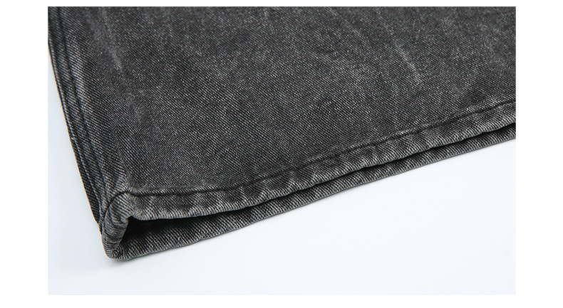 Men's Vintage-Inspired Distressed Jeans Cleanfit Straight Slight Flare Comfortable Cotton Blend Washed Black Light Blue S-XXL No Stretch_mkmklike.com